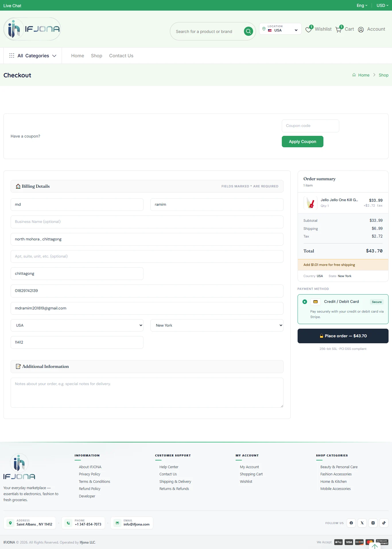 Ifjona E-commerce Marketplace screenshot 9