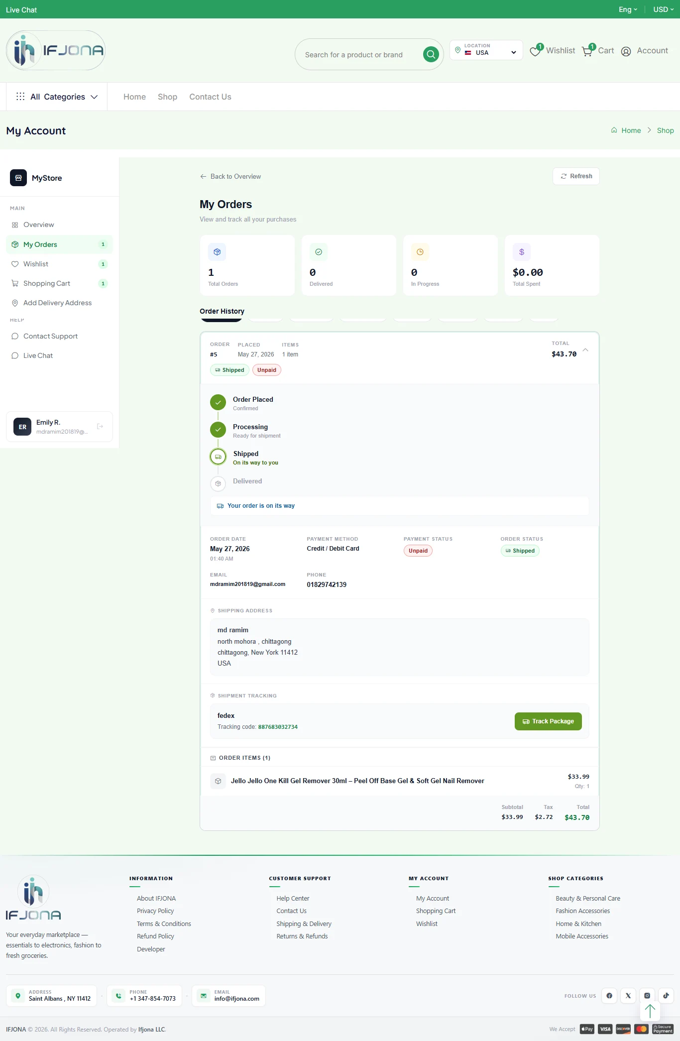 Ifjona E-commerce Marketplace screenshot 10
