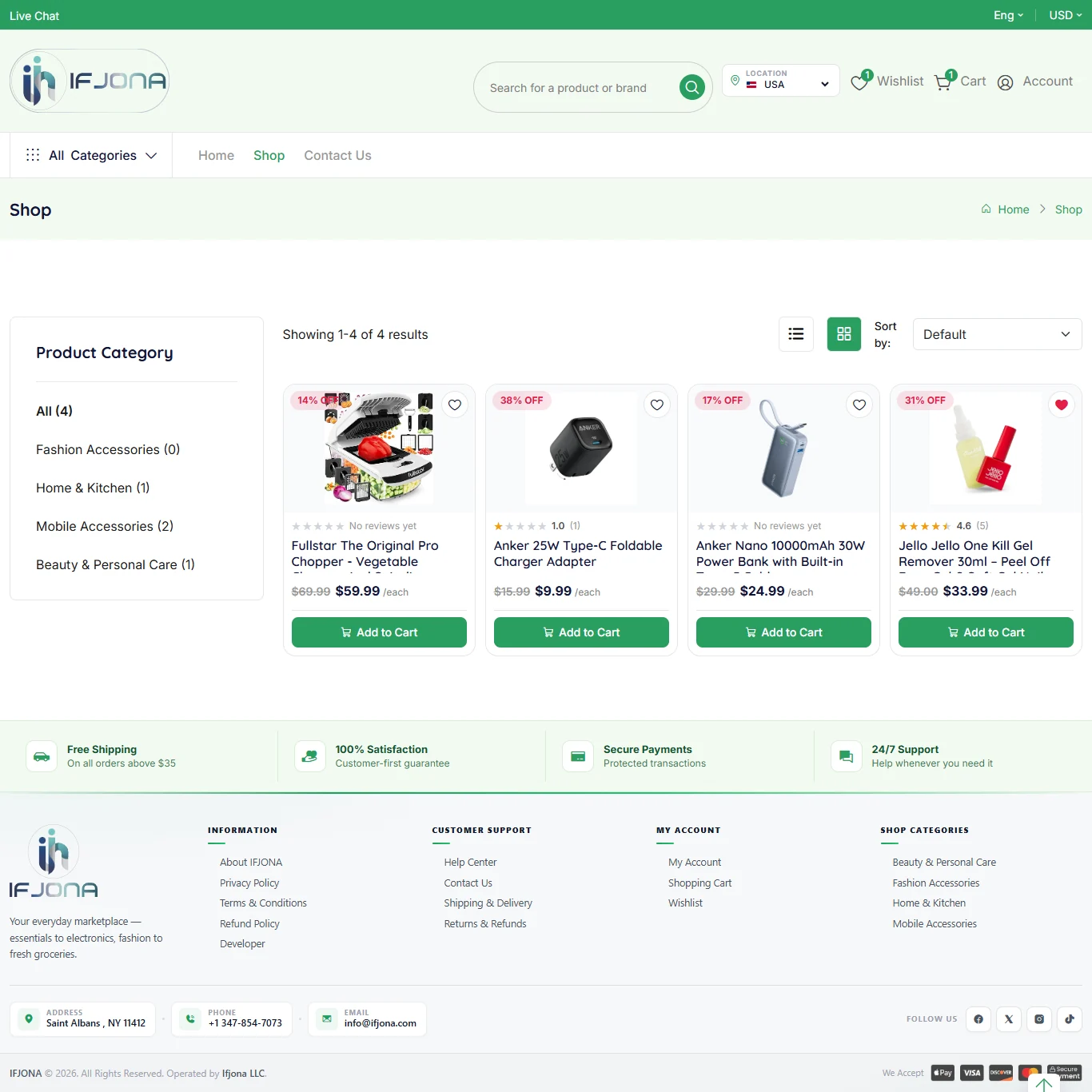 Ifjona E-commerce Marketplace screenshot 8