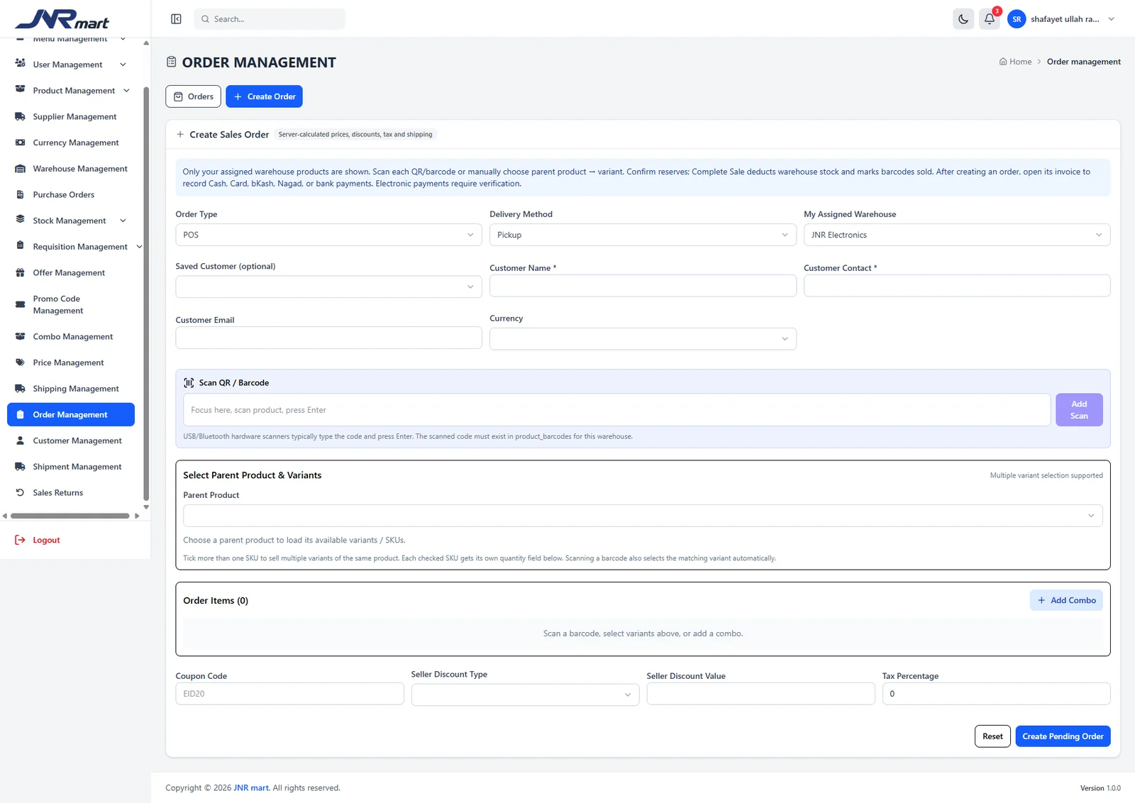 JNRMart — E-commerce, POS & Business Management Platform screenshot 5