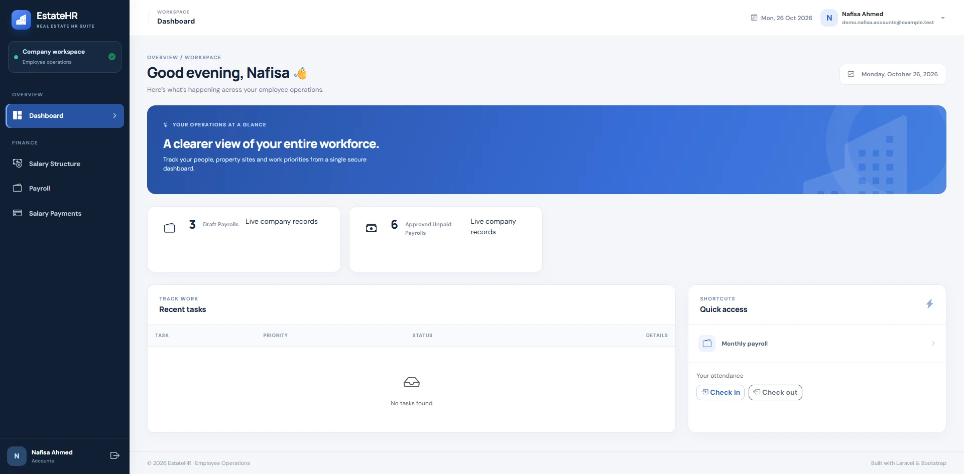 EstateHR — Real Estate Management System (REMS) screenshot 6