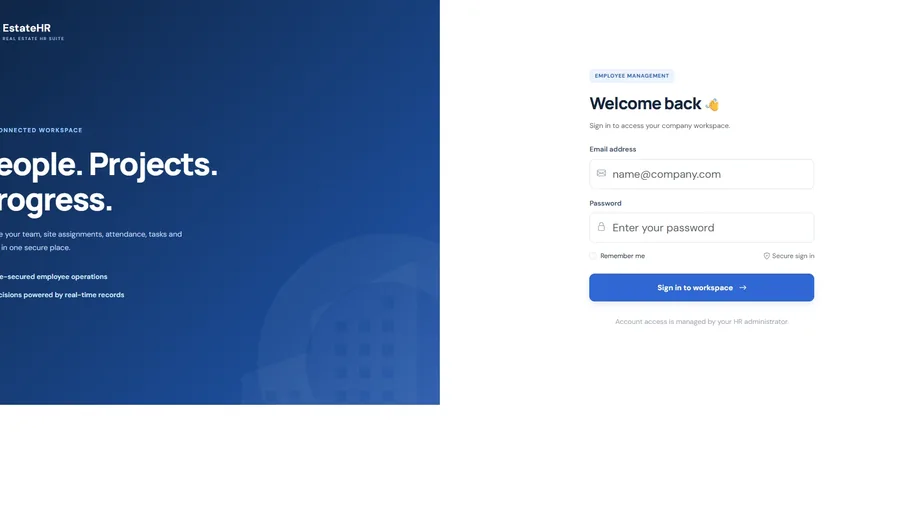 EstateHR — Real Estate Management System (REMS)